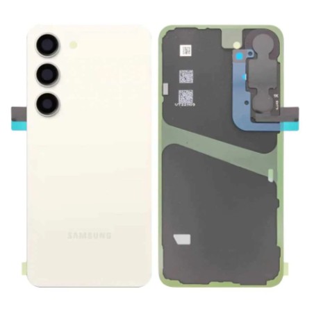 Vitre Arrière pour Samsung Galaxy S23 5G (S911B) Crème