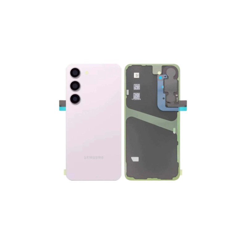 Vitre Arrière pour Samsung Galaxy S23 5G (S911B) Lavande