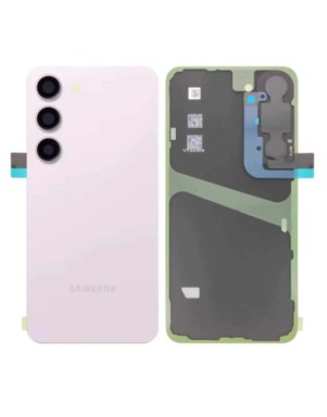 Vitre Arrière pour Samsung Galaxy S23 Plus (S916B) Lavande