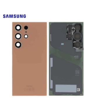 Vitre Arrière Samsung Galaxy S24 Ultra (S928B) Titane Orange