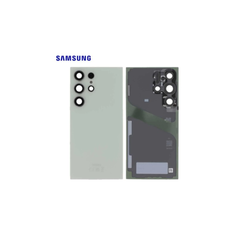 Vitre Arrière Samsung Galaxy S24 Ultra (S928B) Titane Vert