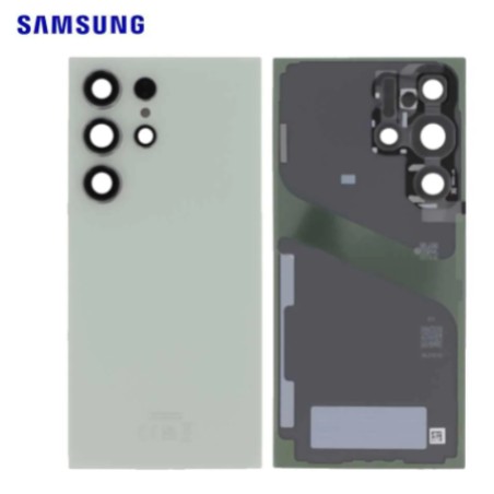 Vitre Arrière Samsung Galaxy S24 Ultra (S928B) Titane Vert