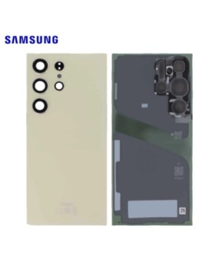 Vitre Arrière Samsung Galaxy S24 Ultra (S928B) Titane Ambre