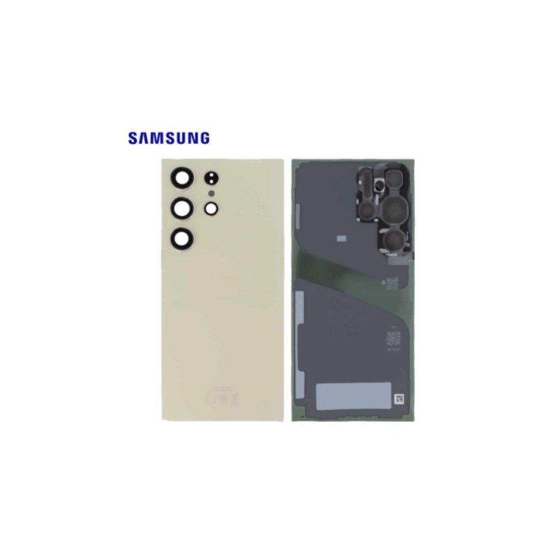 Vitre Arrière Samsung Galaxy S24 Ultra (S928B) Titane Ambre