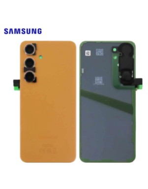 Vitre Arrière Samsung Galaxy S24 (S921B) Orange