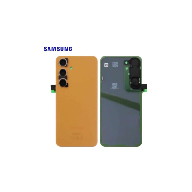 Vitre Arrière Samsung Galaxy S24 (S921B) Orange