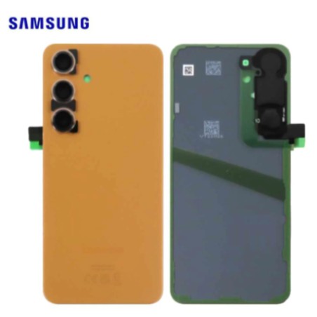 Vitre Arrière Samsung Galaxy S24 (S921B) Orange