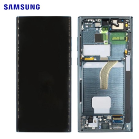 Ecran complet Samsung Galaxy S22 Ultra 5G (S908B) Vert