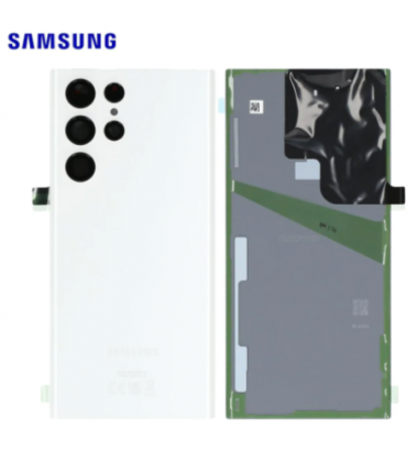 Vitre Arriere Samsung Galaxy S22 Ultra 5G (S908B) Blanc