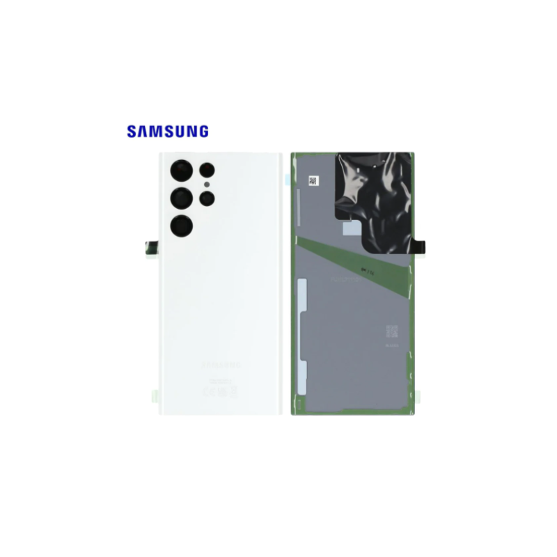 Vitre Arriere Samsung Galaxy S22 Ultra 5G (S908B) Blanc