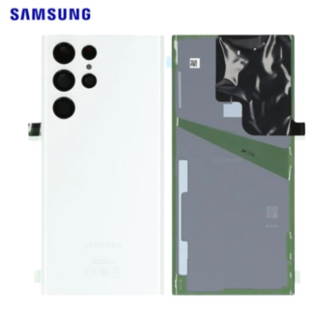 Vitre Arrière Samsung Galaxy S22 Ultra 5G (S908B) Blanc