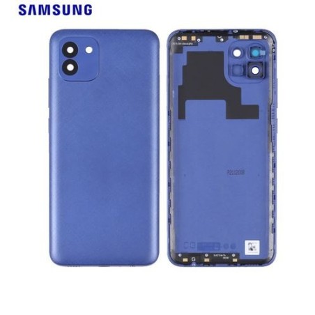 Vitre arrière Samsung Galaxy A03 (A035F, A035G) Bleu