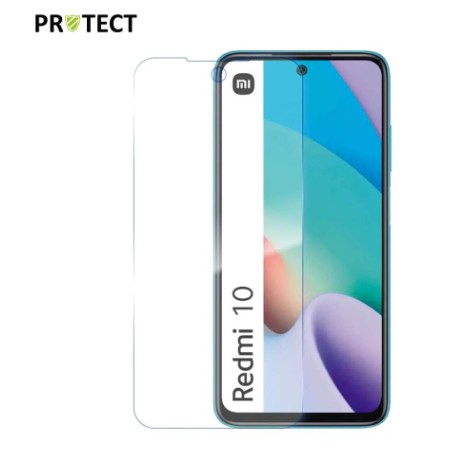 Verre trempé PROTECT pour Xiaomi Redmi 10 (2022)