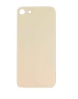 Vitre arrière "BIG HOLE" pour iPhone 8 / SE 2020 Or