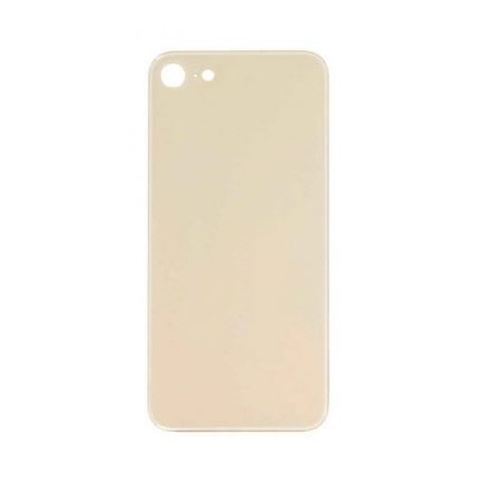 Vitre arrière "BIG HOLE" pour iPhone 8 / SE 2020 Or