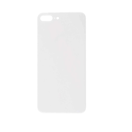Vitre arrière "BIG HOLE" pour iPhone 8 Plus Blanc