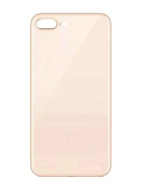Vitre arrière "BIG HOLE" pour iPhone 8 Plus Or
