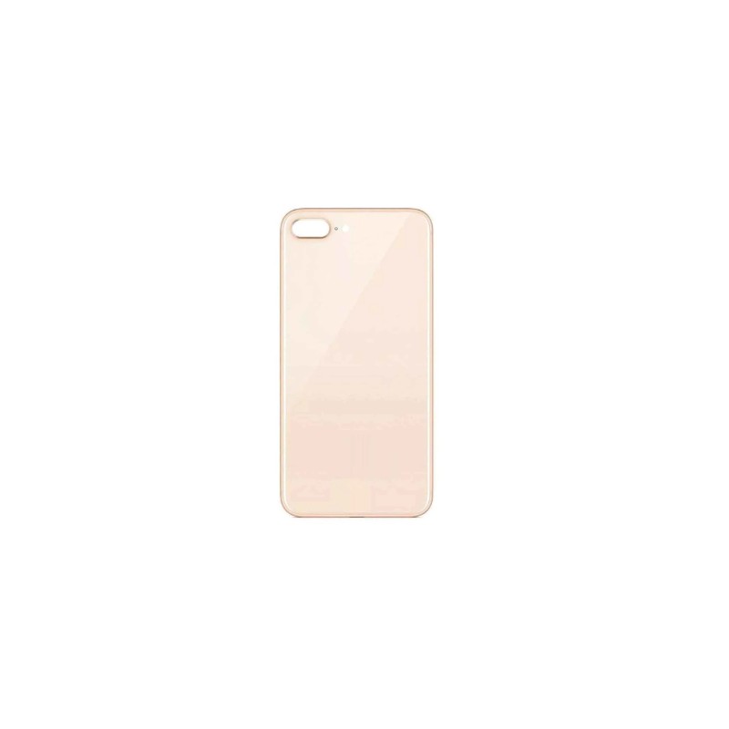 Vitre arrière "BIG HOLE" pour iPhone 8 Plus Or