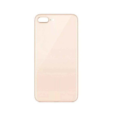 Vitre arrière "BIG HOLE" pour iPhone 8 Plus Or
