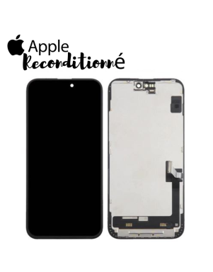 Ecran Original APPLE RECONDITIONNE iPhone 15 Plus Noir + Adhésif offert