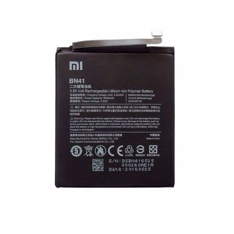 Batterie Xiaomi Redmi note 4