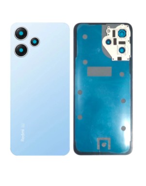 Vitre Arriere pour Xiaomi Redmi 12 5G Bleu