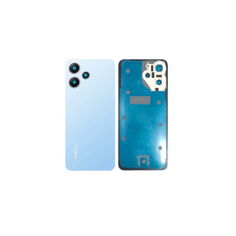 Vitre Arriere pour Xiaomi Redmi 12 5G Bleu