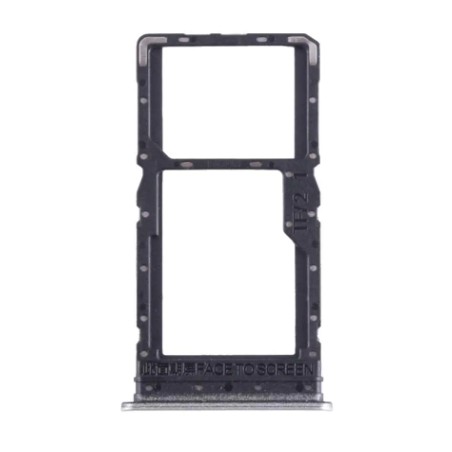 Tiroir Sim pour Xiaomi Redmi 12 5G Argent
