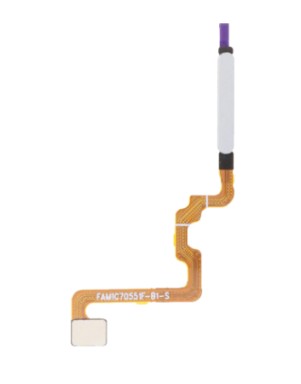 Lecteur d'Empreinte pour Xiaomi Redmi 12 4G/5G Argent