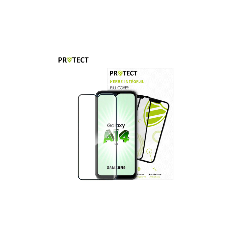 Verre Trempé INTEGRAL PROTECT pour Samsung Galaxy A14 4G / Galaxy A14 5G