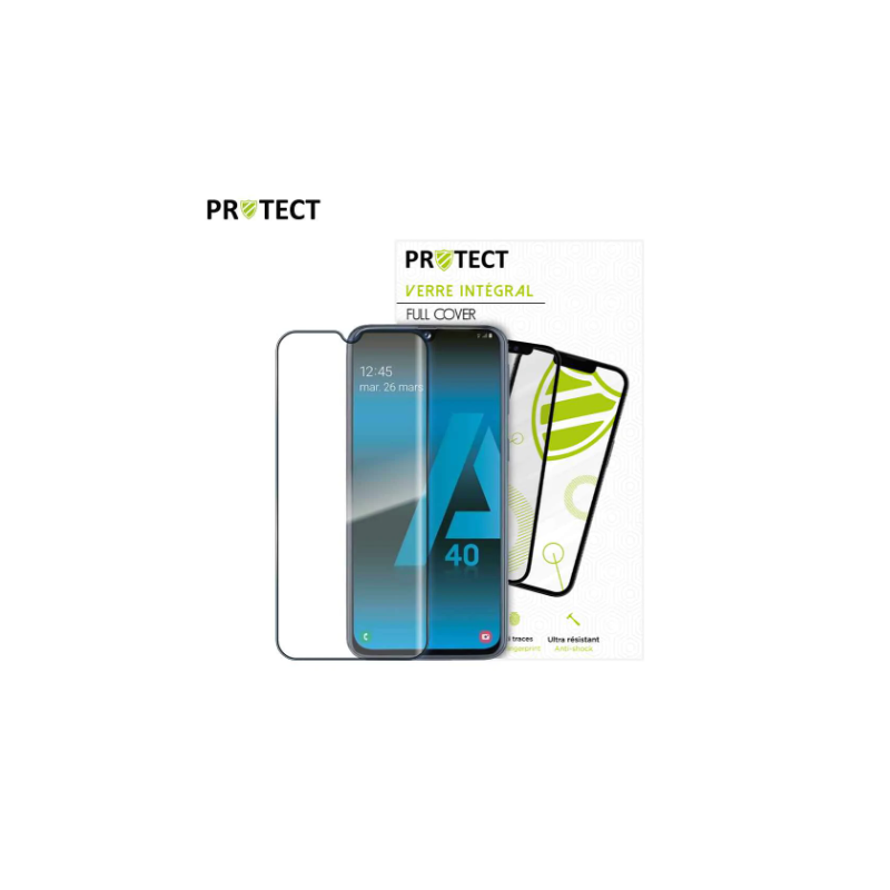 Verre trempé INTEGRAL PROTECT pour Samsung Galaxy A40