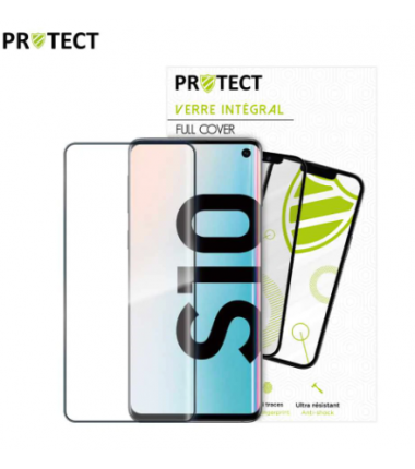 Verre trempé INTEGRAL PROTECT pour Samsung Galaxy S10