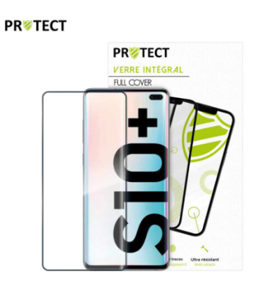 Verre trempé INTEGRAL PROTECT pour Samsung Galaxy S10 Plus