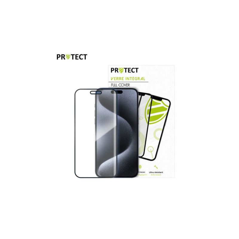 Verre Trempé INTEGRAL PROTECT pour iPhone 15 Pro Max Verre Trempé INTEGRAL PROTECT pour iPhone 15 Pro Max