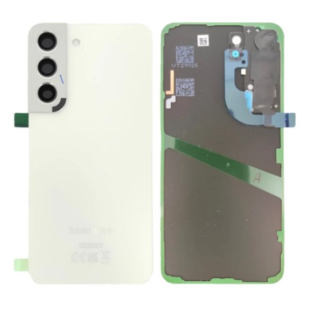 Vitre Arrière pour Samsung Galaxy S22 (S901B) Blanc