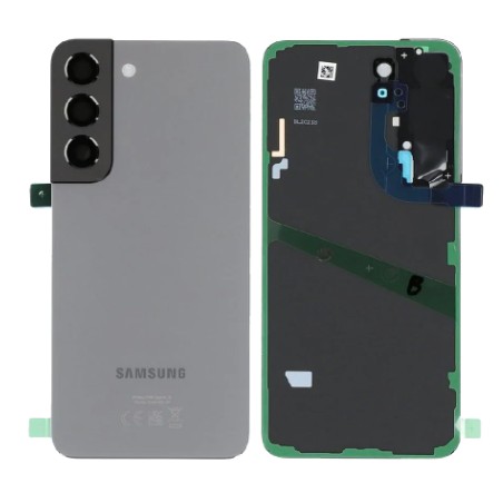 Vitre Arrière pour Samsung Galaxy S22 (S901B) Gris