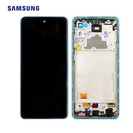 Ecran Complet Samsung Galaxy A72 4G/5G (A725F/A726B) Bleu