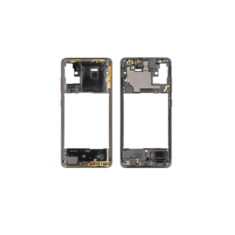 Châssis intermédiaire pour Samsung Galaxy A51 (A515F) Noir