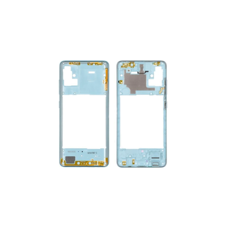 Châssis intermédiaire pour Samsung Galaxy A51 (A515F) Bleu