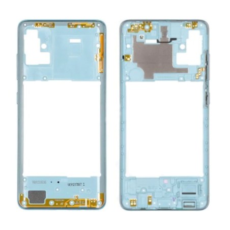Châssis intermédiaire pour Samsung Galaxy A51 (A515F) Bleu