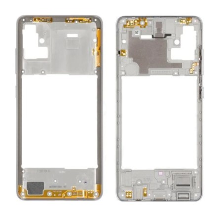 Châssis intermédiaire pour Samsung Galaxy A51 (A515F) Blanc