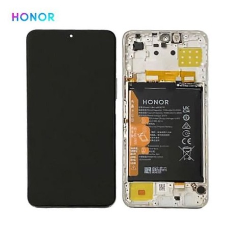 Ecran complet Honor X8 4G Argent Titanium