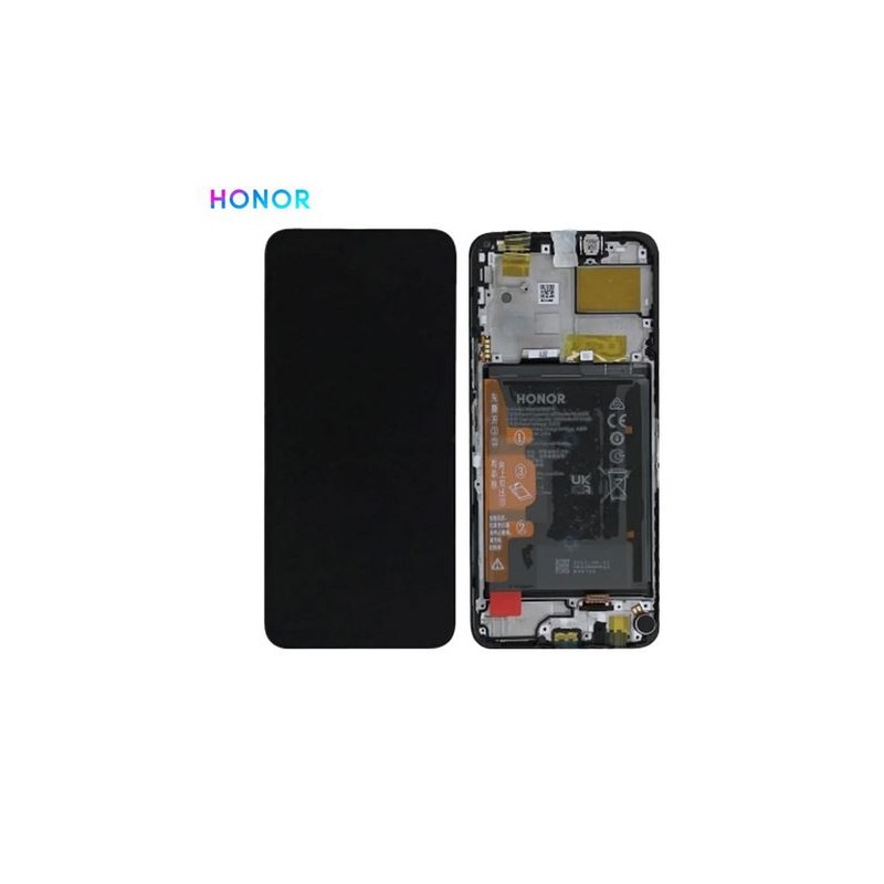 Ecran complet Honor X8 5G Noir Minuit