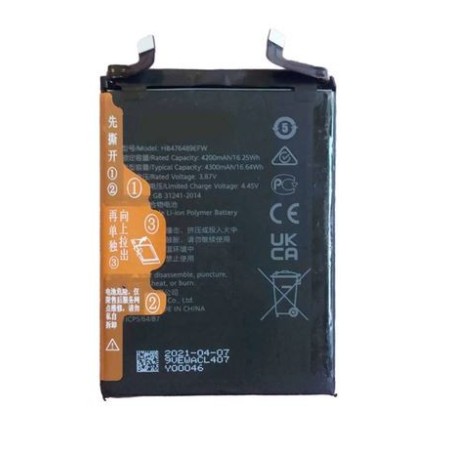 Batterie HB476489EFW pour Honor 50