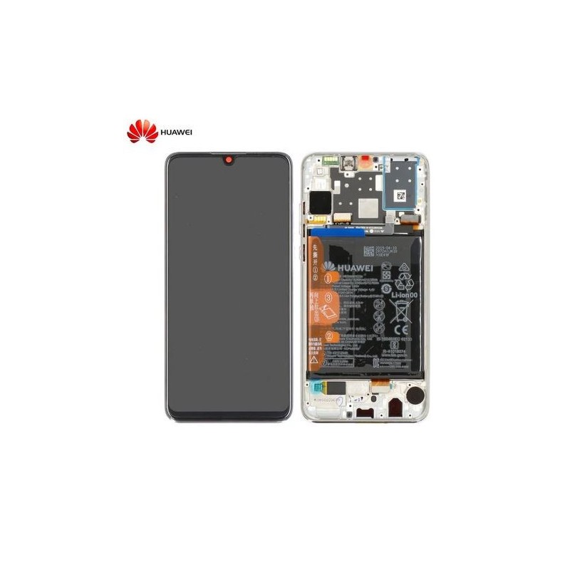 Ecran complet Huawei P30 Lite Blanc