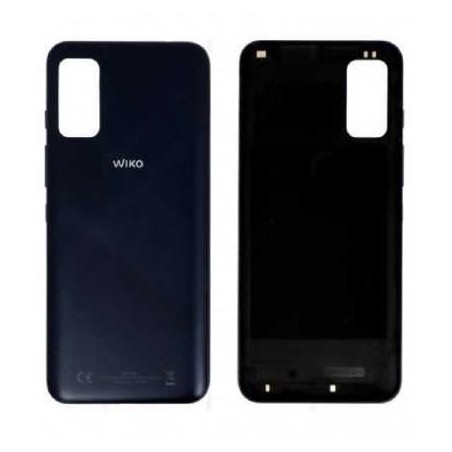 Cache arrière pour Wiko Power U10 Bleu Carbon