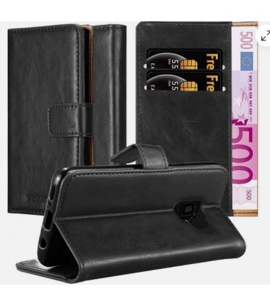 Pochette a rabat pour Samsung Galaxy S9 Noir