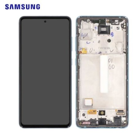 Ecran Complet Samsung Galaxy A52 4G/5G (A525F/A526B) Bleu