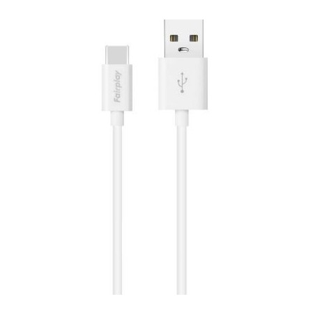 Câble Fairplay SENECIO USB à Type-C 1m Blanc
