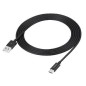 Câble Fairplay SENECIO USB à Type-C 1m Noir